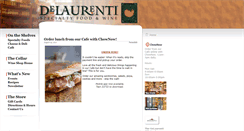 Desktop Screenshot of delaurenti.com